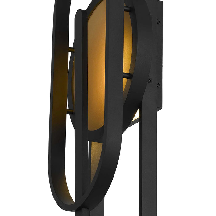 Alteck Lighting AW0092-3CCT-W Raymond 1-lt 30" Tall LED Outdoor Wall Sconce, 3CCT Selectable