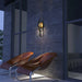 Alteck Lighting AW0092-3CCT-W Raymond 1-lt 30" Tall LED Outdoor Wall Sconce, 3CCT Selectable