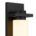 Alteck Lighting AW0093-3CCT-W Kast 1-lt 14" Tall LED Outdoor Wall Sconce, 3CCT Selectable
