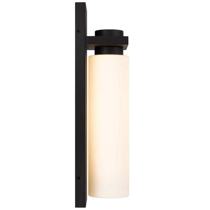 Alteck Lighting AW0094-3CCT-W Kast 1-lt 19" Tall LED Outdoor Wall Sconce, 3CCT Selectable