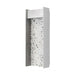 Alteck Lighting AW0095-3CCT-W Terrazzo 1-lt 14" Tall LED Outdoor Wall Sconce, 3CCT Selectable