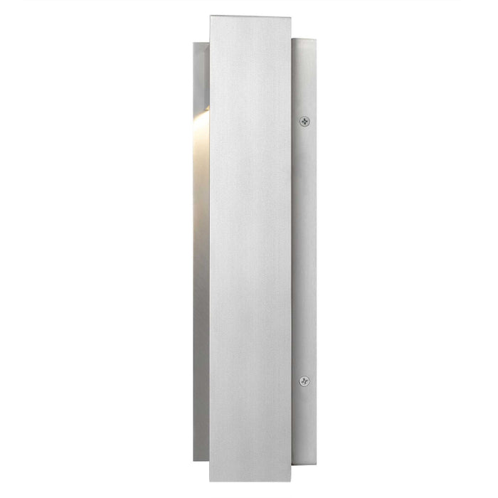 Alteck Lighting AW0095-3CCT-W Terrazzo 1-lt 14" Tall LED Outdoor Wall Sconce, 3CCT Selectable