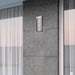 Alteck Lighting AW0095-3CCT-W Terrazzo 1-lt 14" Tall LED Outdoor Wall Sconce, 3CCT Selectable