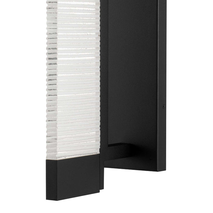 Alteck Lighting AW0097-3CCT-W Solice 1-lt 21" Tall LED Outdoor Wall Sconce, 3CCT Selectable
