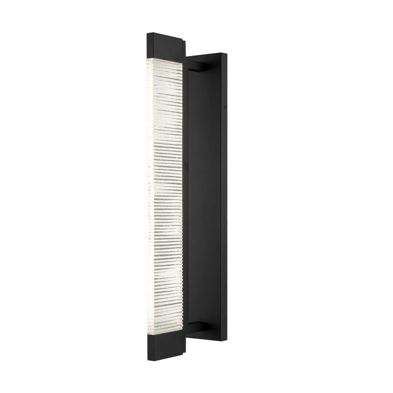 Alteck Lighting AW0098-3CCT-W Solice 1-lt 27" Tall LED Outdoor Wall Sconce, 3CCT Selectable
