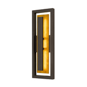 Alteck Lighting AW0099-3CCT-W Panels 1-lt 20" Tall LED Outdoor Wall Sconce, 3CCT Selectable