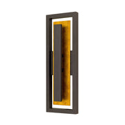 Alteck Lighting AW0099-3CCT-W Panels 1-lt 20" Tall LED Outdoor Wall Sconce, 3CCT Selectable