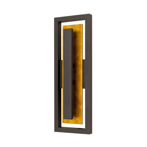 Alteck Lighting AW0099-3CCT-W Panels 1-lt 20" Tall LED Outdoor Wall Sconce, 3CCT Selectable