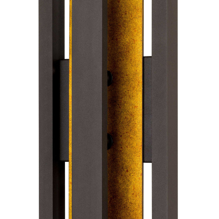 Alteck Lighting AW0099-3CCT-W Panels 1-lt 20" Tall LED Outdoor Wall Sconce, 3CCT Selectable