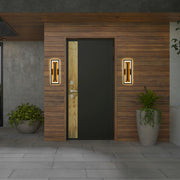 Alteck Lighting AW0099-3CCT-W Panels 1-lt 20" Tall LED Outdoor Wall Sconce, 3CCT Selectable