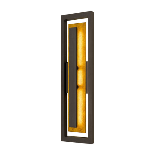 Alteck Lighting AW0100-3CCT-W Panels 1-lt 26" Tall LED Outdoor Wall Sconce, 3CCT Selectable
