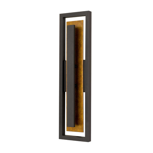 Alteck Lighting AW0100-3CCT-W Panels 1-lt 26" Tall LED Outdoor Wall Sconce, 3CCT Selectable