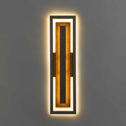 Alteck Lighting AW0100-3CCT-W Panels 1-lt 26" Tall LED Outdoor Wall Sconce, 3CCT Selectable