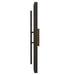 Alteck Lighting AW0100-3CCT-W Panels 1-lt 26" Tall LED Outdoor Wall Sconce, 3CCT Selectable