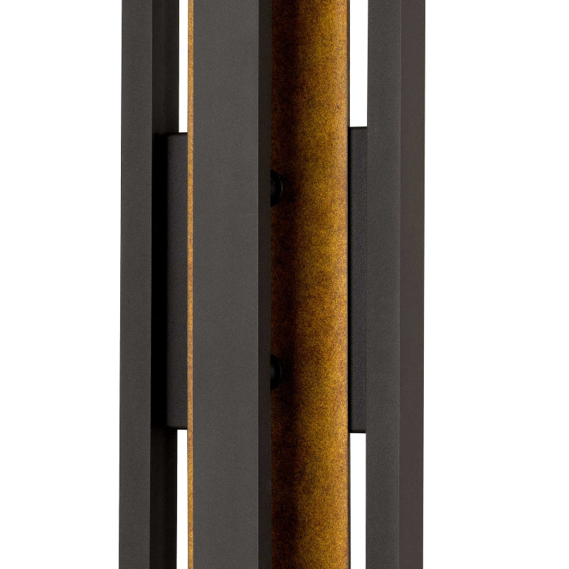Alteck Lighting AW0100-3CCT-W Panels 1-lt 26" Tall LED Outdoor Wall Sconce, 3CCT Selectable