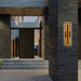 Alteck Lighting AW0100-3CCT-W Panels 1-lt 26" Tall LED Outdoor Wall Sconce, 3CCT Selectable