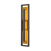 Alteck Lighting AW0101-3CCT-W Panels 1-lt 32" Tall LED Outdoor Wall Sconce, 3CCT Selectable