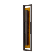 Alteck Lighting AW0101-3CCT-W Panels 1-lt 32" Tall LED Outdoor Wall Sconce, 3CCT Selectable