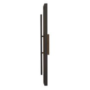Alteck Lighting AW0101-3CCT-W Panels 1-lt 32" Tall LED Outdoor Wall Sconce, 3CCT Selectable