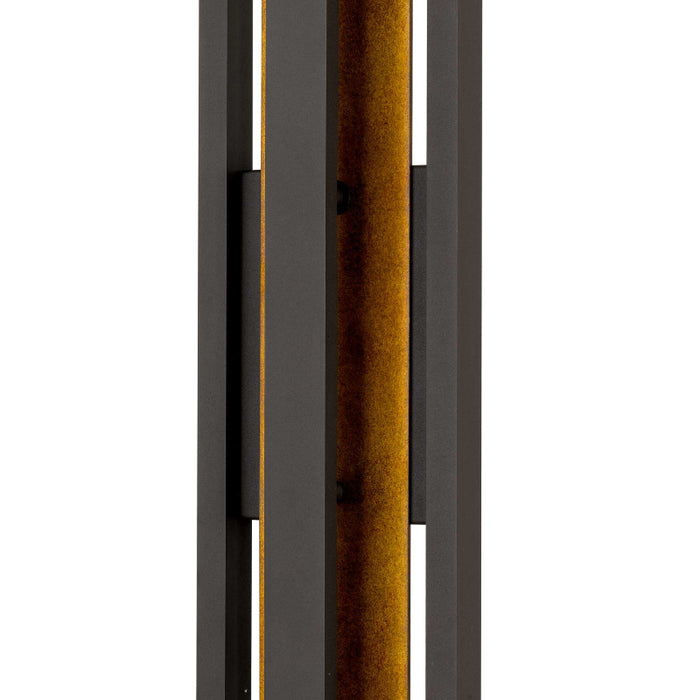 Alteck Lighting AW0101-3CCT-W Panels 1-lt 32" Tall LED Outdoor Wall Sconce, 3CCT Selectable
