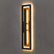 Alteck Lighting AW0101-3CCT-W Panels 1-lt 32" Tall LED Outdoor Wall Sconce, 3CCT Selectable