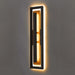 Alteck Lighting AW0101-3CCT-W Panels 1-lt 32" Tall LED Outdoor Wall Sconce, 3CCT Selectable