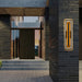 Alteck Lighting AW0101-3CCT-W Panels 1-lt 32" Tall LED Outdoor Wall Sconce, 3CCT Selectable