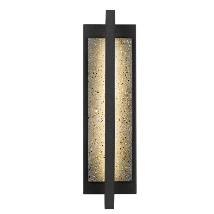 Alteck Lighting AW0102-3CCT-W Dakota 1-lt 16" Tall LED Outdoor Wall Sconce, 3CCT Selectable