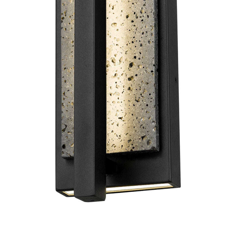 Alteck Lighting AW0102-3CCT-W Dakota 1-lt 16" Tall LED Outdoor Wall Sconce, 3CCT Selectable