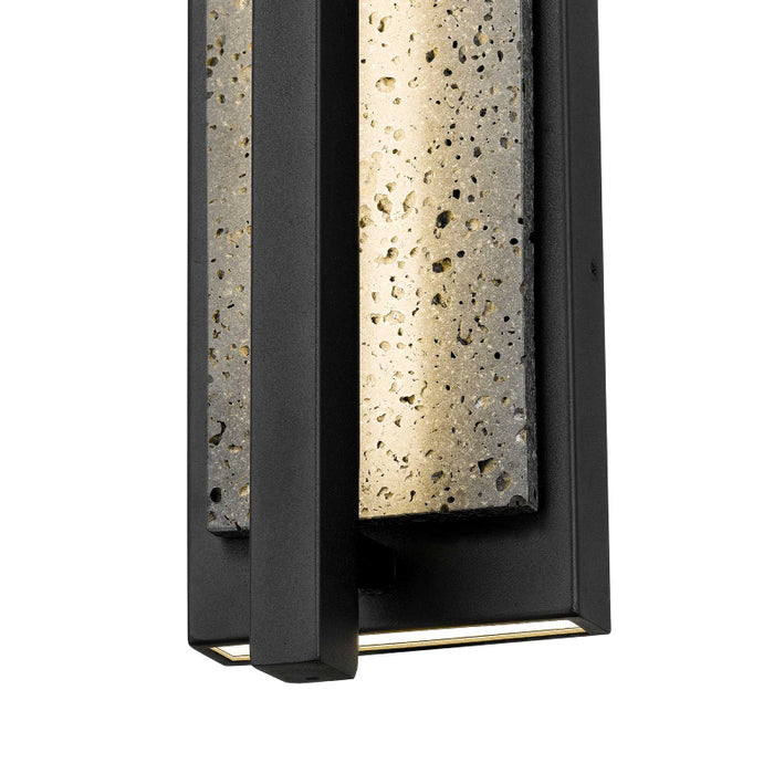 Alteck Lighting AW0102-3CCT-W Dakota 1-lt 16" Tall LED Outdoor Wall Sconce, 3CCT Selectable
