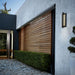 Alteck Lighting AW0102-3CCT-W Dakota 1-lt 16" Tall LED Outdoor Wall Sconce, 3CCT Selectable