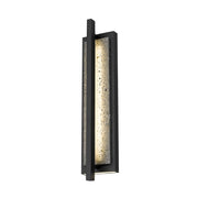 Alteck Lighting AW0103-3CCT-W Dakota 1-lt 24" Tall LED Outdoor Wall Sconce, 3CCT Selectable