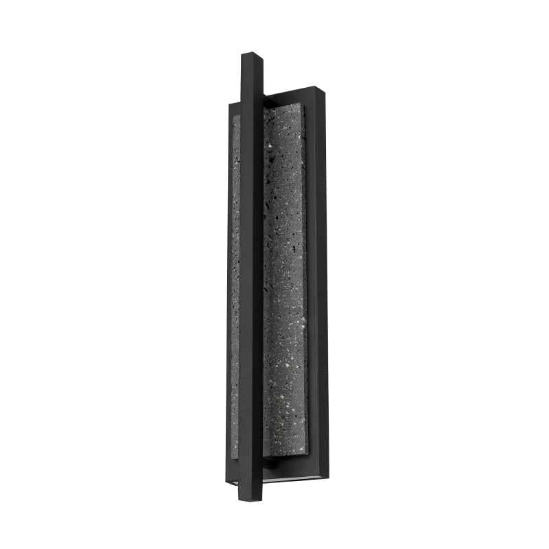 Alteck Lighting AW0103-3CCT-W Dakota 1-lt 24" Tall LED Outdoor Wall Sconce, 3CCT Selectable