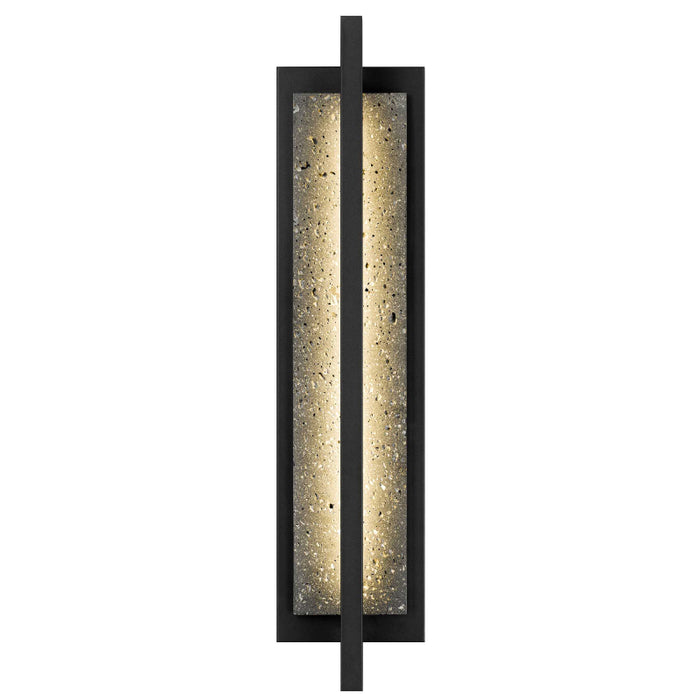 Alteck Lighting AW0103-3CCT-W Dakota 1-lt 24" Tall LED Outdoor Wall Sconce, 3CCT Selectable