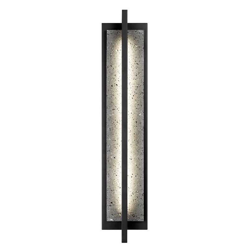 Alteck Lighting AW0104-3CCT-W Dakota 1-lt 32" Tall LED Outdoor Wall Sconce, 3CCT Selectable