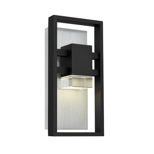 Alteck Lighting AW0105-3CCT-W Mars 1-lt 12" Tall LED Outdoor Wall Sconce, 3CCT Selectable