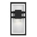 Alteck Lighting AW0105-3CCT-W Mars 1-lt 12" Tall LED Outdoor Wall Sconce, 3CCT Selectable