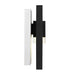 Alteck Lighting AW0105-3CCT-W Mars 1-lt 12" Tall LED Outdoor Wall Sconce, 3CCT Selectable