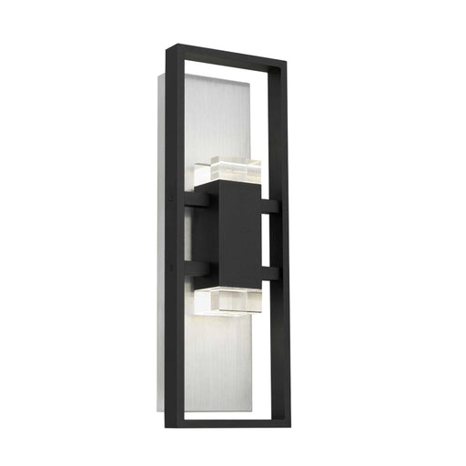 Alteck Lighting AW0106-3CCT-W Mars 1-lt 18" Tall LED Outdoor Wall Sconce, 3CCT Selectable