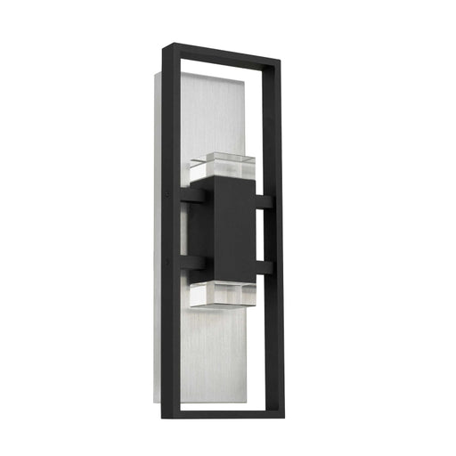 Alteck Lighting AW0106-3CCT-W Mars 1-lt 18" Tall LED Outdoor Wall Sconce, 3CCT Selectable