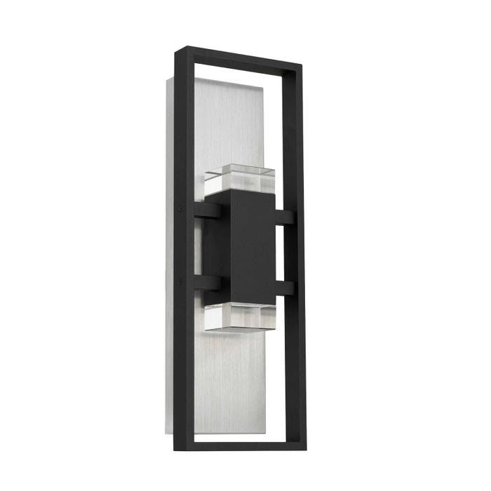 Alteck Lighting AW0106-3CCT-W Mars 1-lt 18" Tall LED Outdoor Wall Sconce, 3CCT Selectable