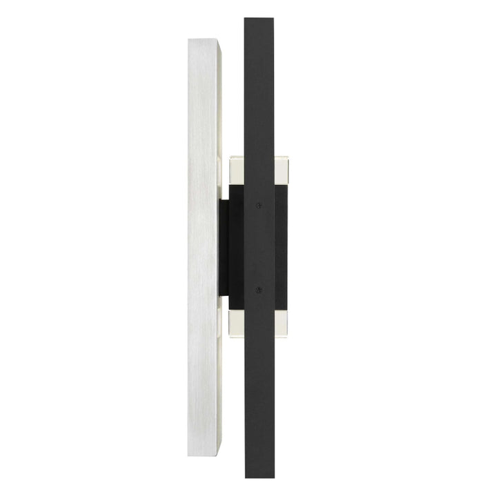 Alteck Lighting AW0106-3CCT-W Mars 1-lt 18" Tall LED Outdoor Wall Sconce, 3CCT Selectable