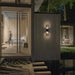 Alteck Lighting AW0106-3CCT-W Mars 1-lt 18" Tall LED Outdoor Wall Sconce, 3CCT Selectable