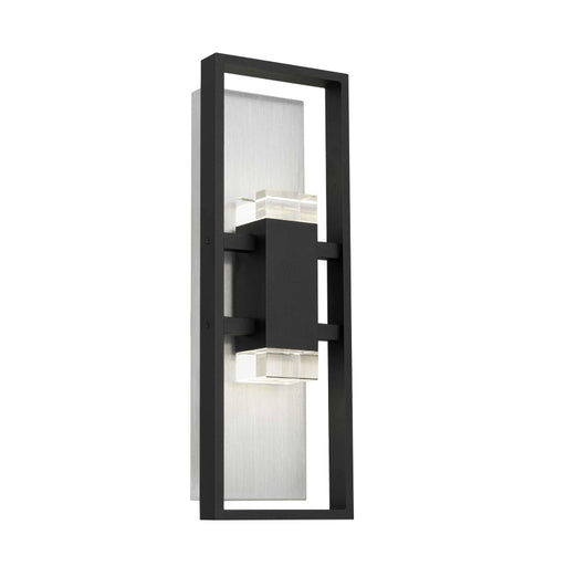 Alteck Lighting AW0107-3CCT-W Mars 1-lt 24" Tall LED Outdoor Wall Sconce, 3CCT Selectable