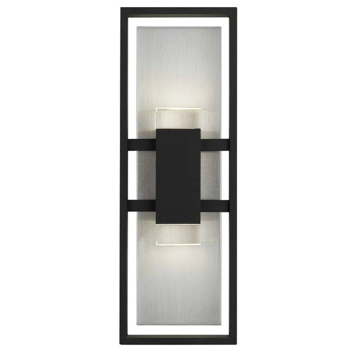 Alteck Lighting AW0107-3CCT-W Mars 1-lt 24" Tall LED Outdoor Wall Sconce, 3CCT Selectable
