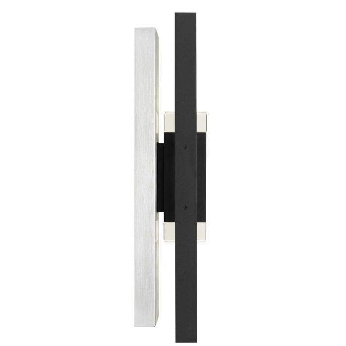 Alteck Lighting AW0107-3CCT-W Mars 1-lt 24" Tall LED Outdoor Wall Sconce, 3CCT Selectable