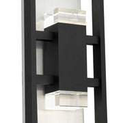 Alteck Lighting AW0107-3CCT-W Mars 1-lt 24" Tall LED Outdoor Wall Sconce, 3CCT Selectable