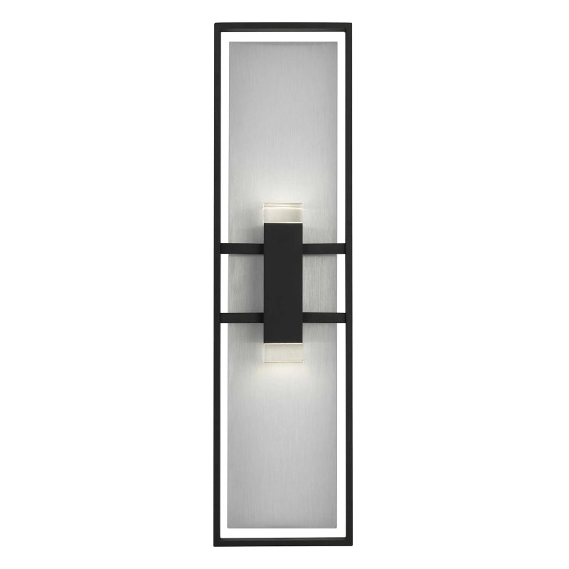Alteck Lighting AW0108-3CCT-W Mars 1-lt 32" Tall LED Outdoor Wall Sconce, 3CCT Selectable