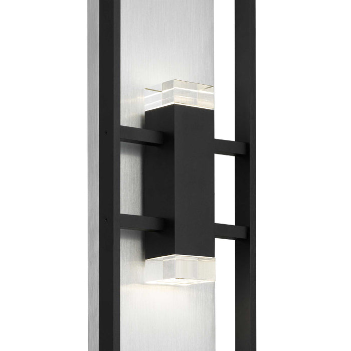 Alteck Lighting AW0108-3CCT-W Mars 1-lt 32" Tall LED Outdoor Wall Sconce, 3CCT Selectable