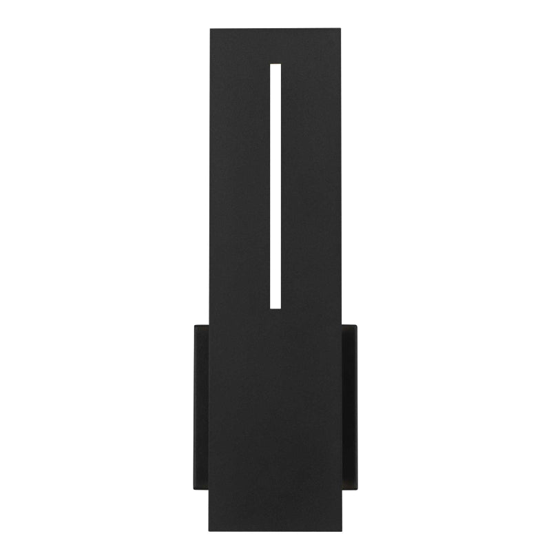 Alteck Lighting AW0109-3CCT-W Slot 1-lt 15" Tall LED Outdoor Wall Sconce, 3CCT Selectable